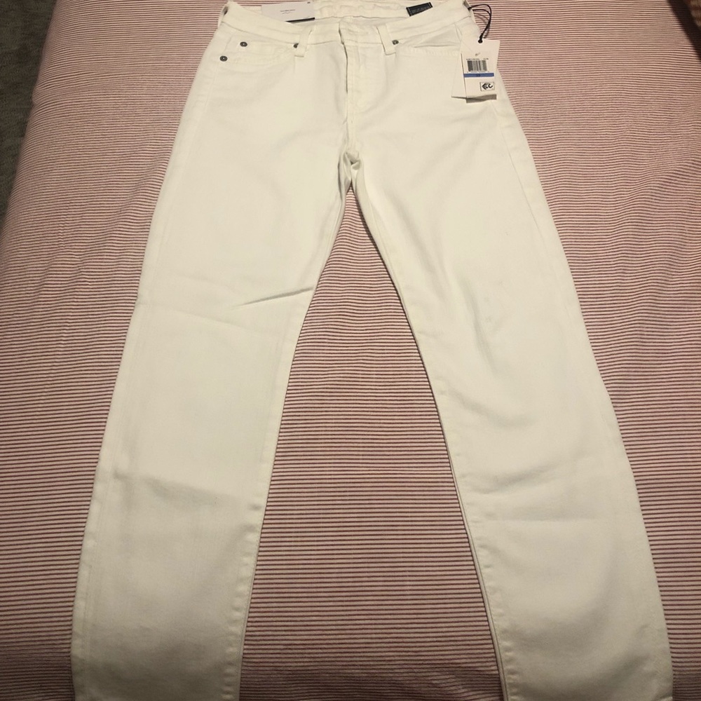 New with tags 7 for all mankind women’s white skinny jeans